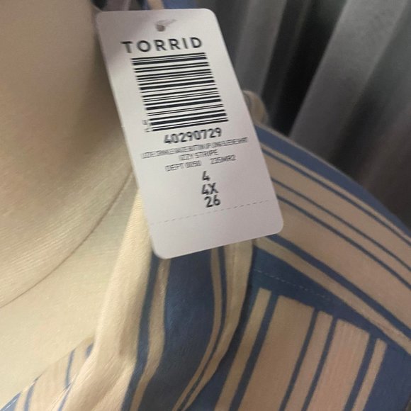 Torrid Maxi Rayon Slub Double Slit Skirt and top set  size 4 NWT - Picture 3 of 3